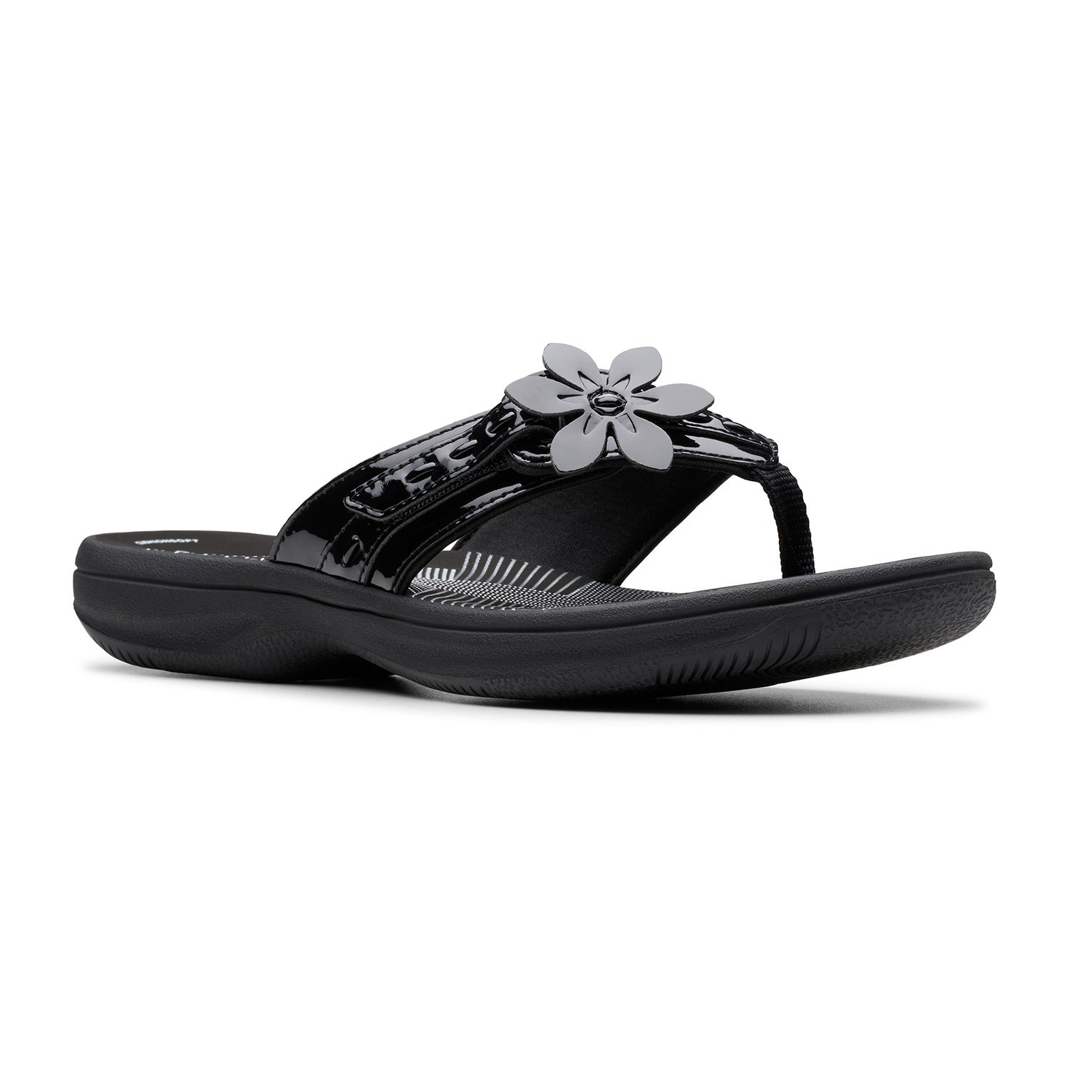 Clarks Cloudsteppers Womens Breeze Opal Flip-Flops