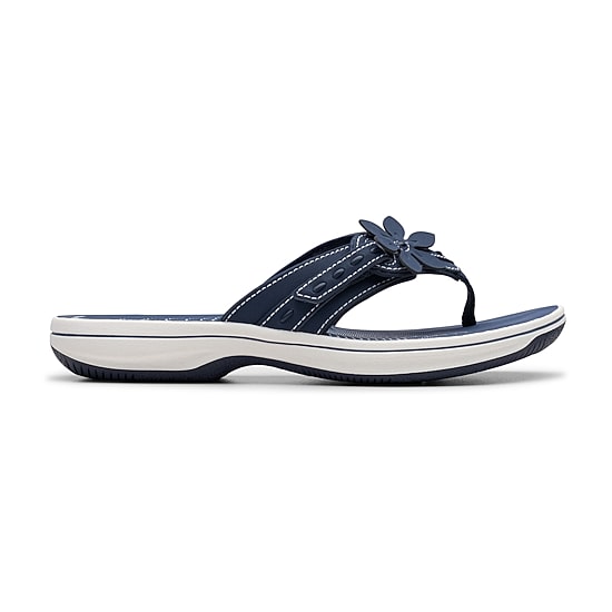 Clarks Cloudsteppers Womens Breeze Opal Flip-Flops
