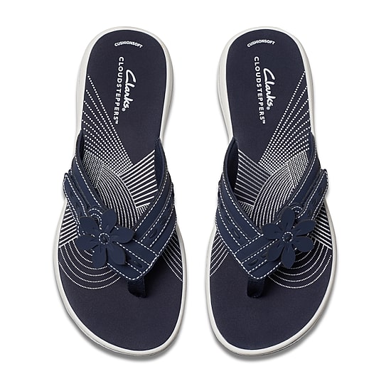 Clarks Cloudsteppers Womens Breeze Opal Flip-Flops