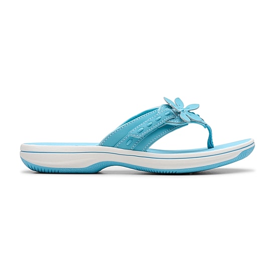 Clarks Cloudsteppers Womens Breeze Opal Flip-Flops
