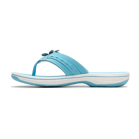 Clarks Cloudsteppers Womens Breeze Opal Flip-Flops