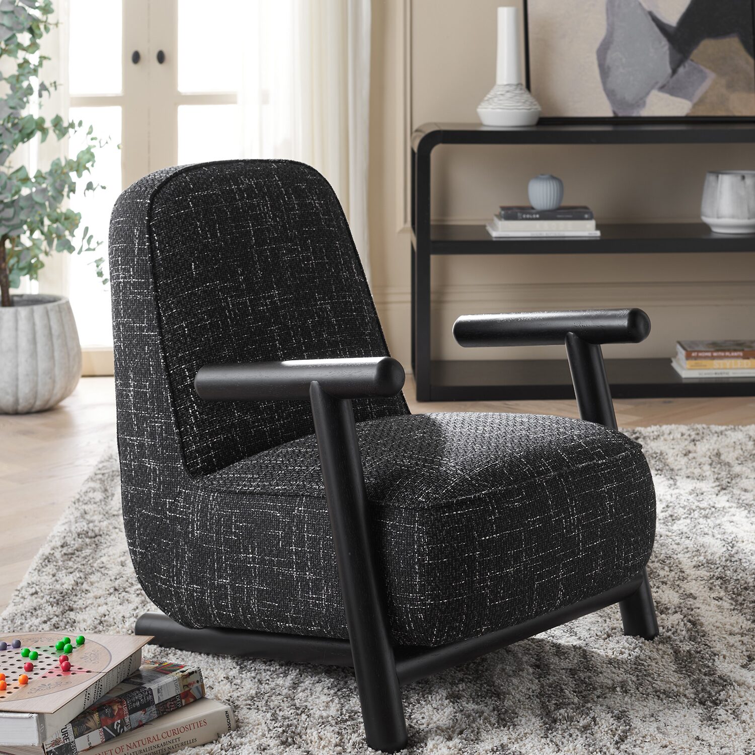 Safavieh Sein Upholstered Barrel Chair