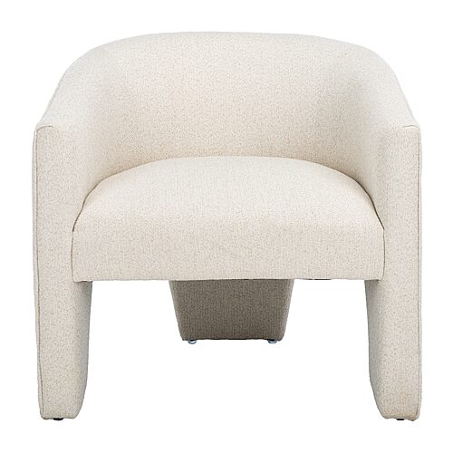Safavieh Lahela Upholstered Barrel Chair, One Size, White