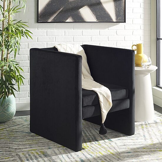 Safavieh Gisle Upholstered Barrel Chair