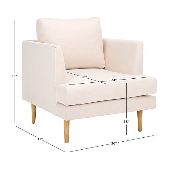 Safavieh Hampshire Upholstered Barrel Chair