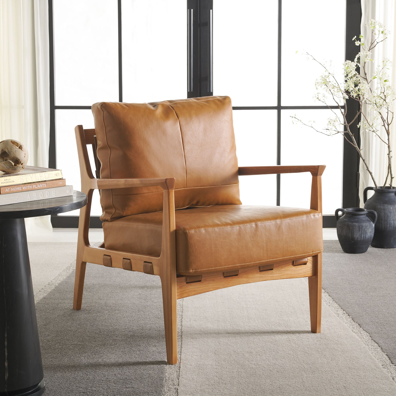 Safavieh Danisia Upholstered Barrel Chair