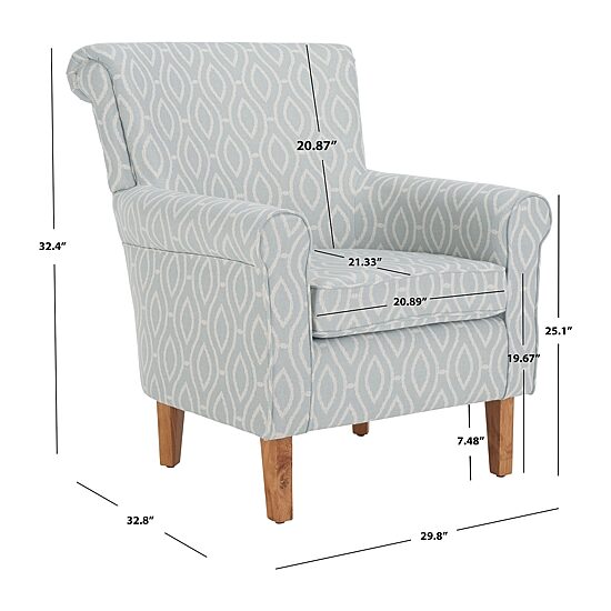 Safavieh Hazina Upholstered Club Chair