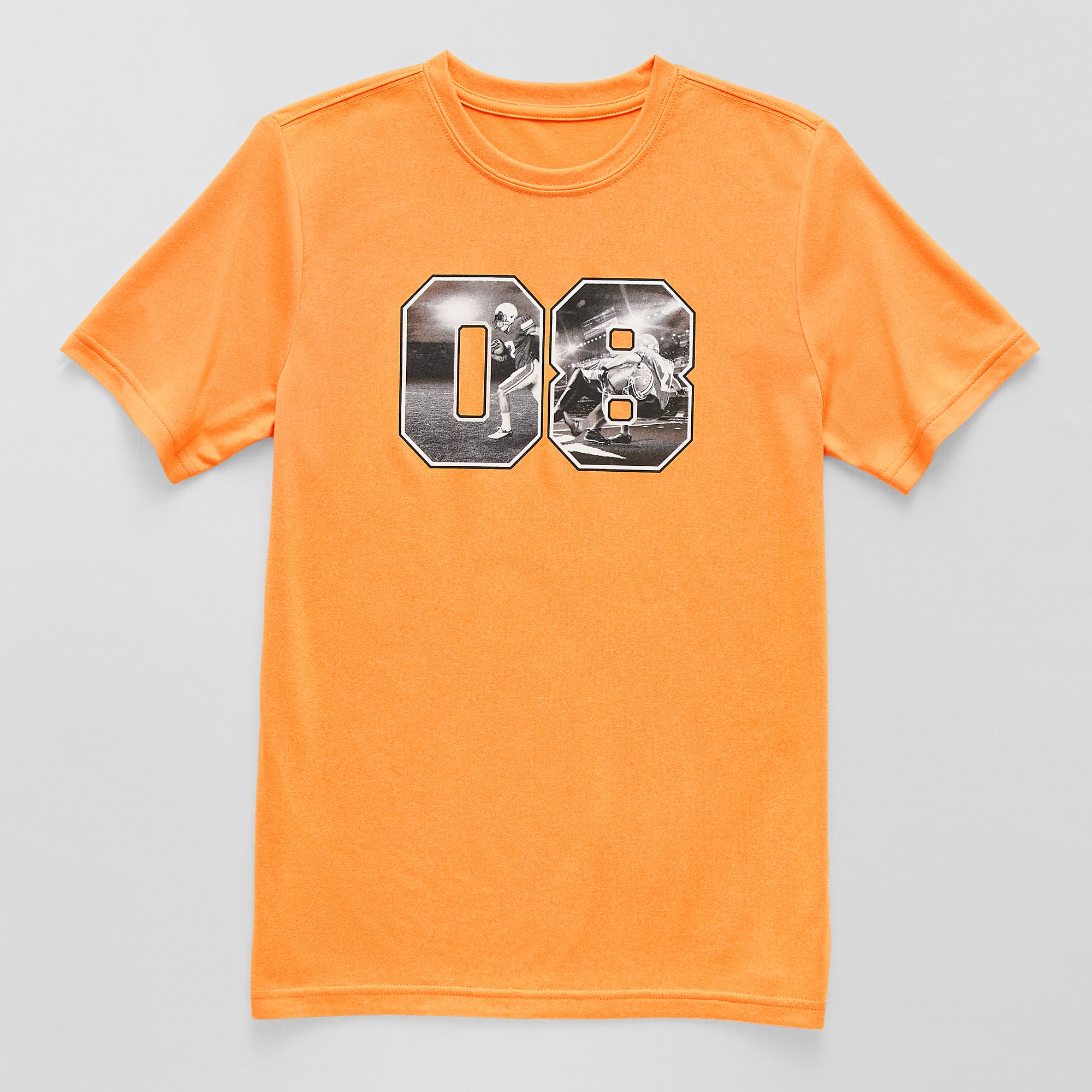 Xersion Performance Little & Big Kid Boys Crew Neck Short Sleeve Regular Fit Graphic T-Shirt