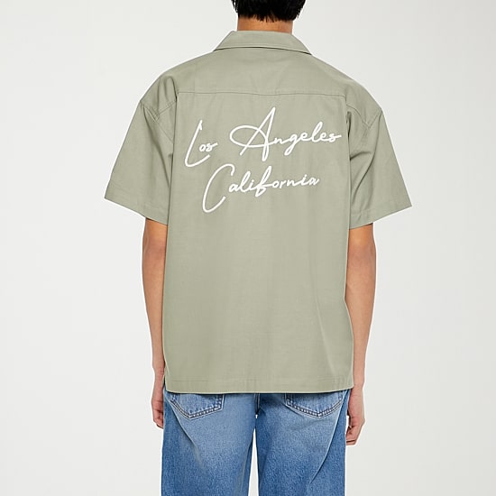 Forever 21 Mens Short Sleeve Button-Down Shirt