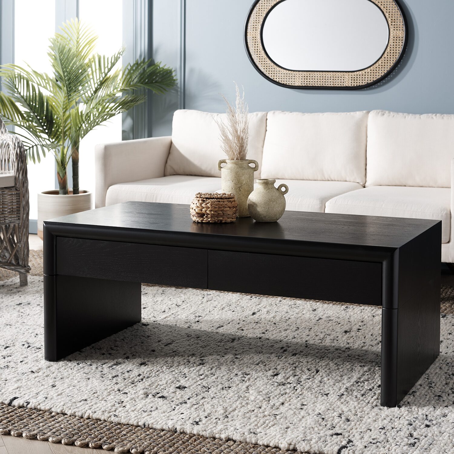 Safavieh Rune Storage 2-Drawer Coffee Table