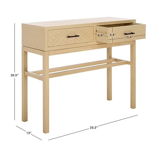 Safavieh Ajana Storage 2-Drawer Console Table