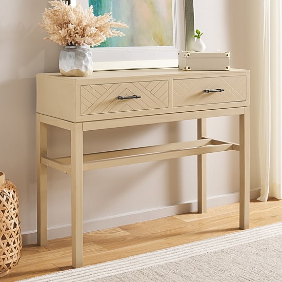 Safavieh Ajana Storage 2-Drawer Console Table