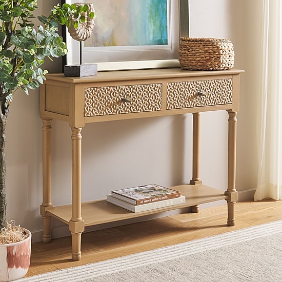 Safavieh Halton Storage 2-Drawer Console Table