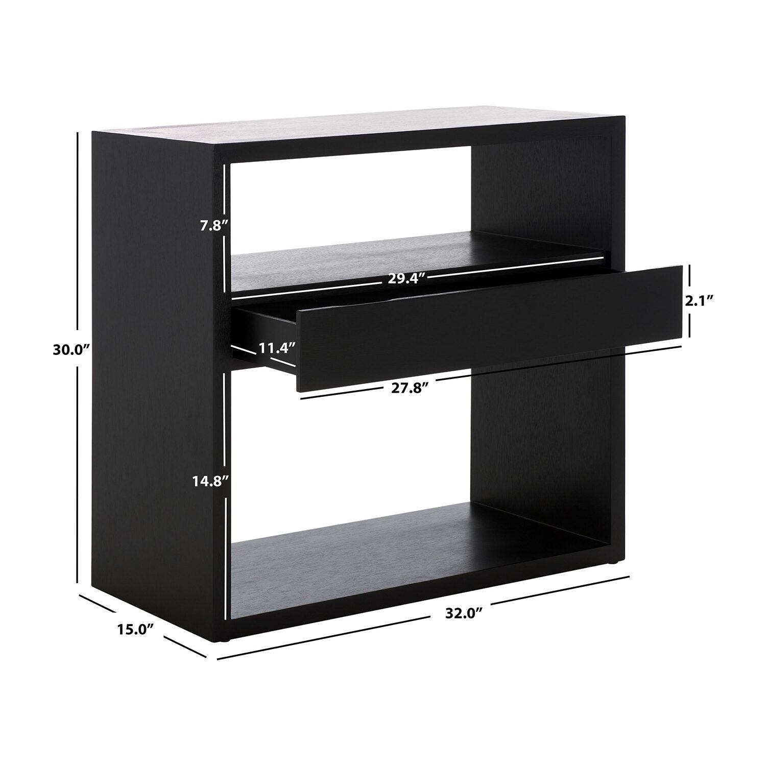 Safavieh Munson Storage 1-Drawer Console Table