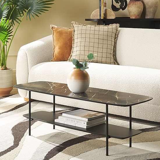 Safavieh Kayleigh Storage Metal Coffee Table