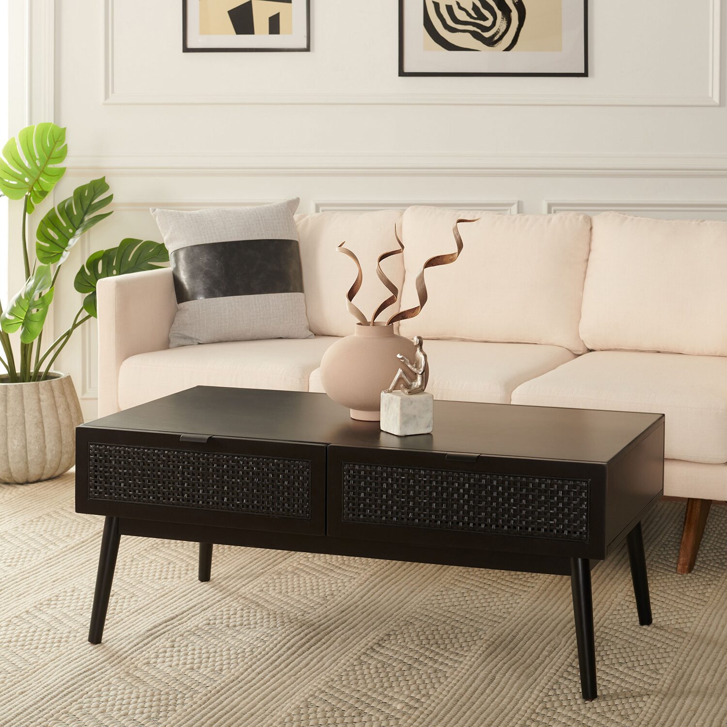 Safavieh Baisley Storage 2-Drawer Coffee Table
