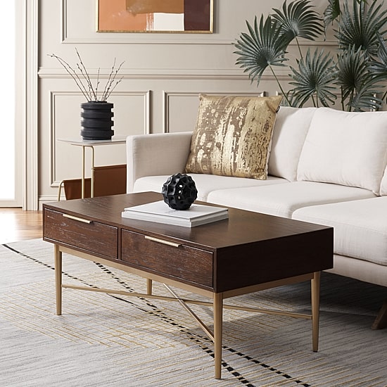 Safavieh Pierre Storage 2-Drawer Coffee Table