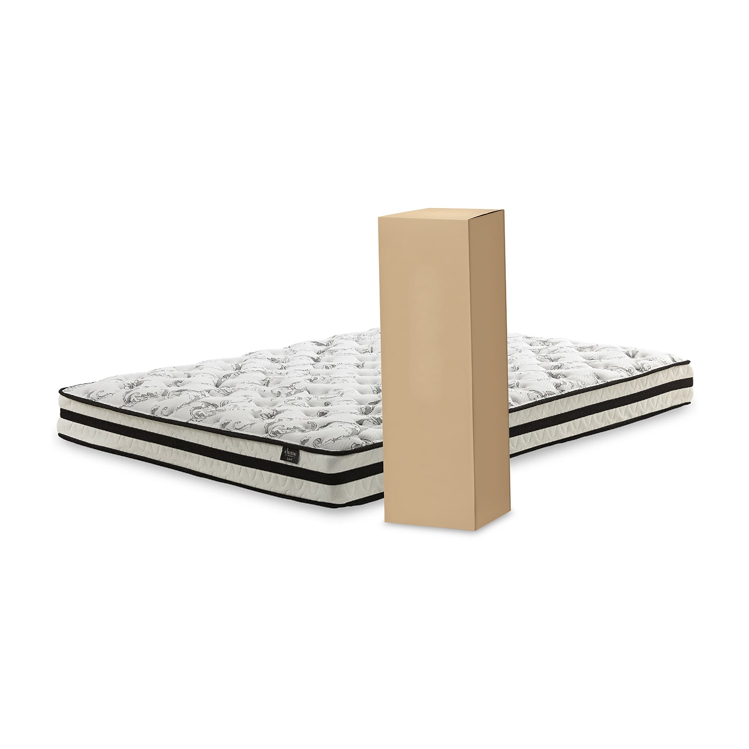 Signature Design by Ashley Chime 8" Firm Innerspring - Mattress a Box
