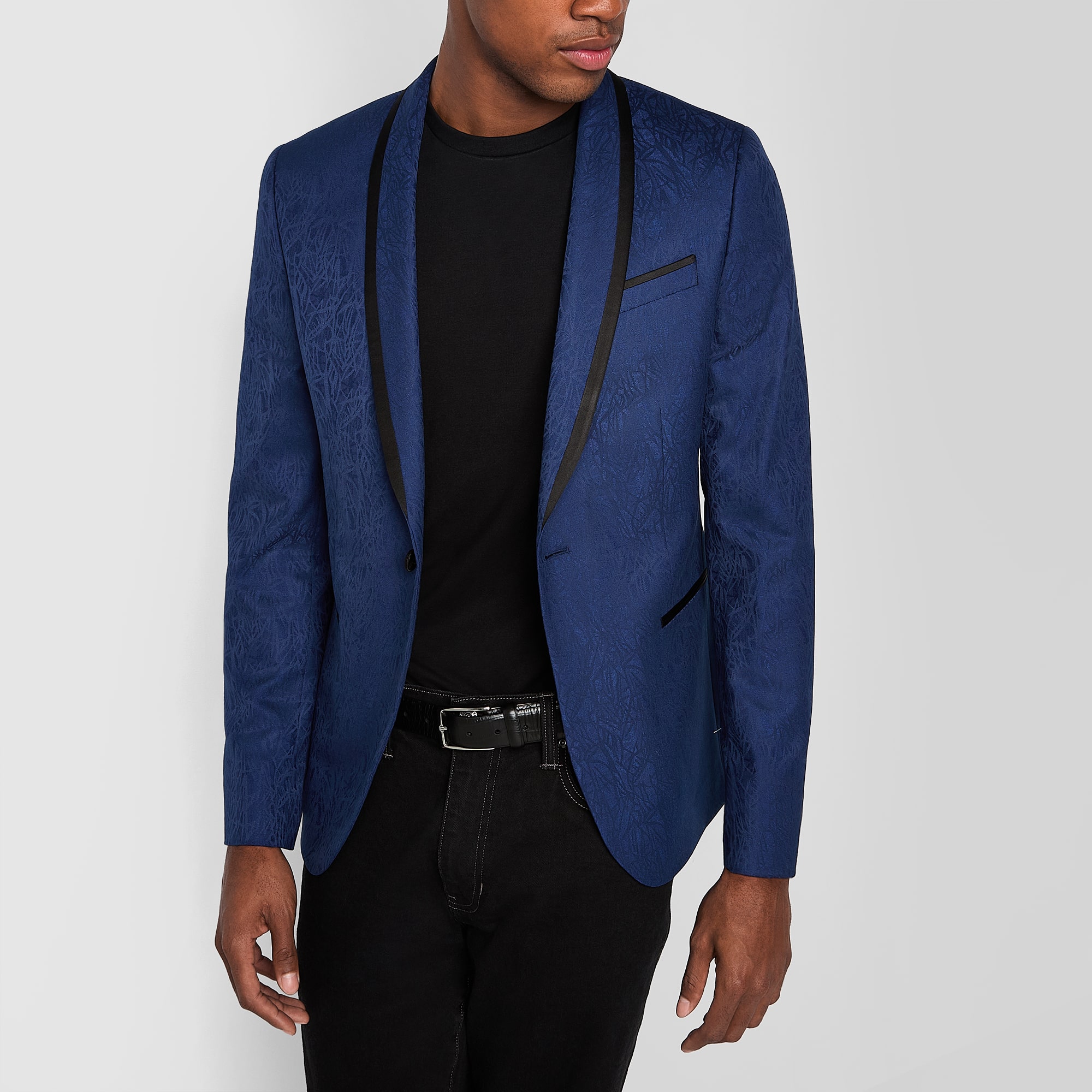 J. Ferrar Evening Edition Mens Big and Tall Slim Fit Sport Coat