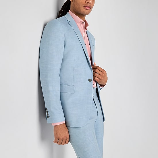J. Ferrar Mens Big and Tall Regular Fit Suit Jacket