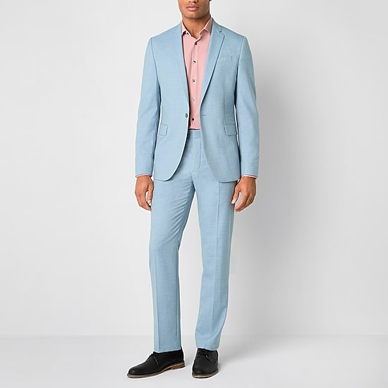 J. Ferrar Mens Big and Tall Regular Fit Suit Jacket