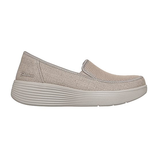Skechers Arch Fit Laguna Womens Almond Closed Toe Slip-On Shoe