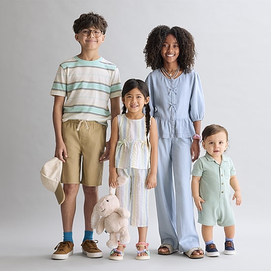 Okie Dokie Seersucker Toddler & Little Girls 2-pc. Pant Set