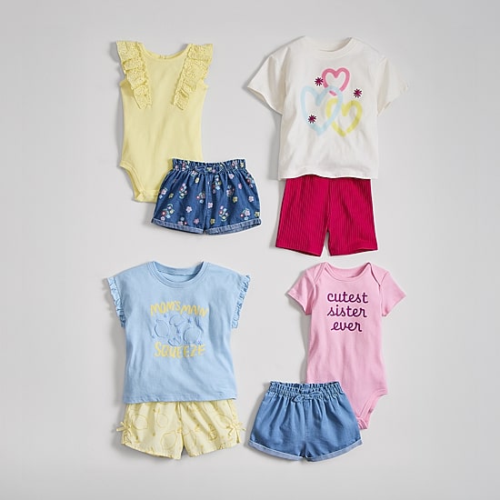 Okie Dokie Toddler & Little Girls Bike Short