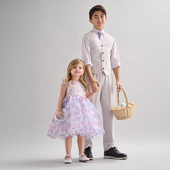 Blueberi Boulevard Toddler Girls Sleeveless A-Line Dress