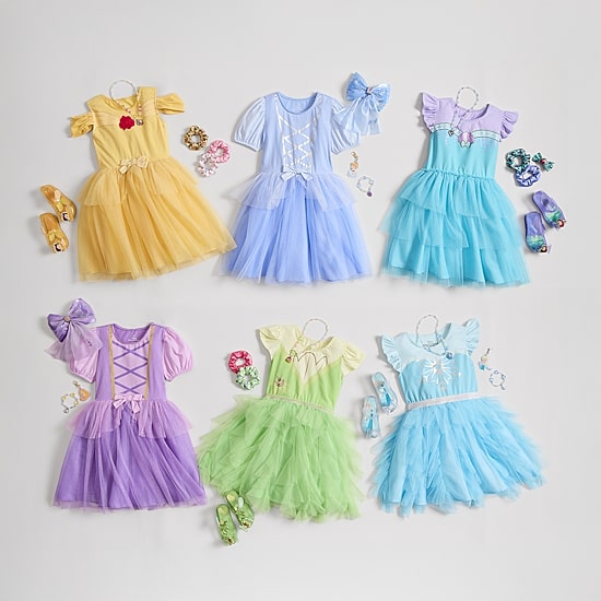 Disney Collection Princess Tiana Girls Dress Up Costume