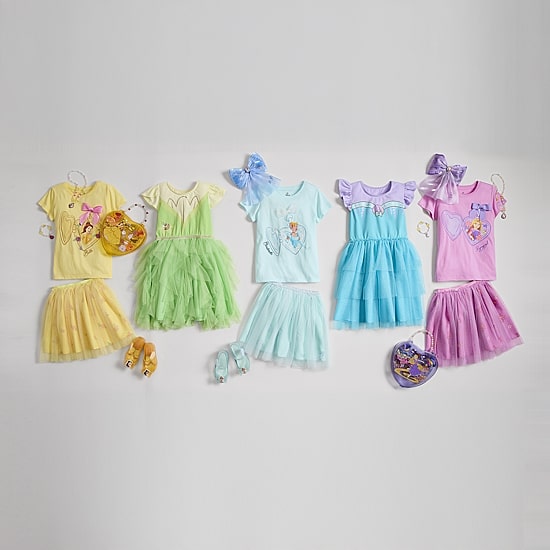 Disney Collection Little & Big Kid Girls 2-pc. Cinderella Princess Skirt Set