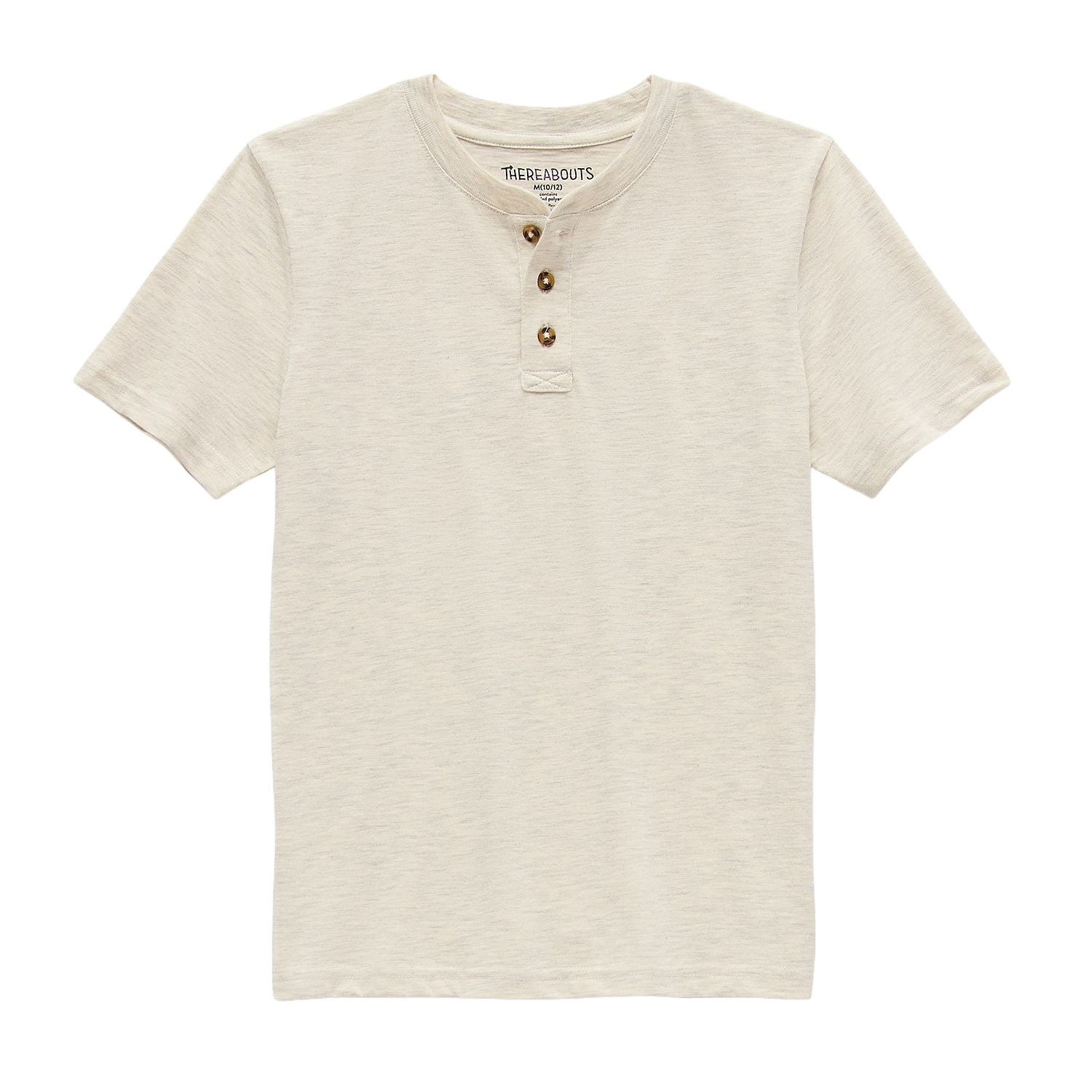 Thereabouts Little & Big Kid Boys Short Sleeve Regular Fit Henley Shirt