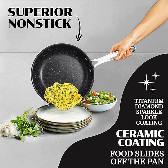 Granitestone Non-Stick 3-pc. Frying Pan