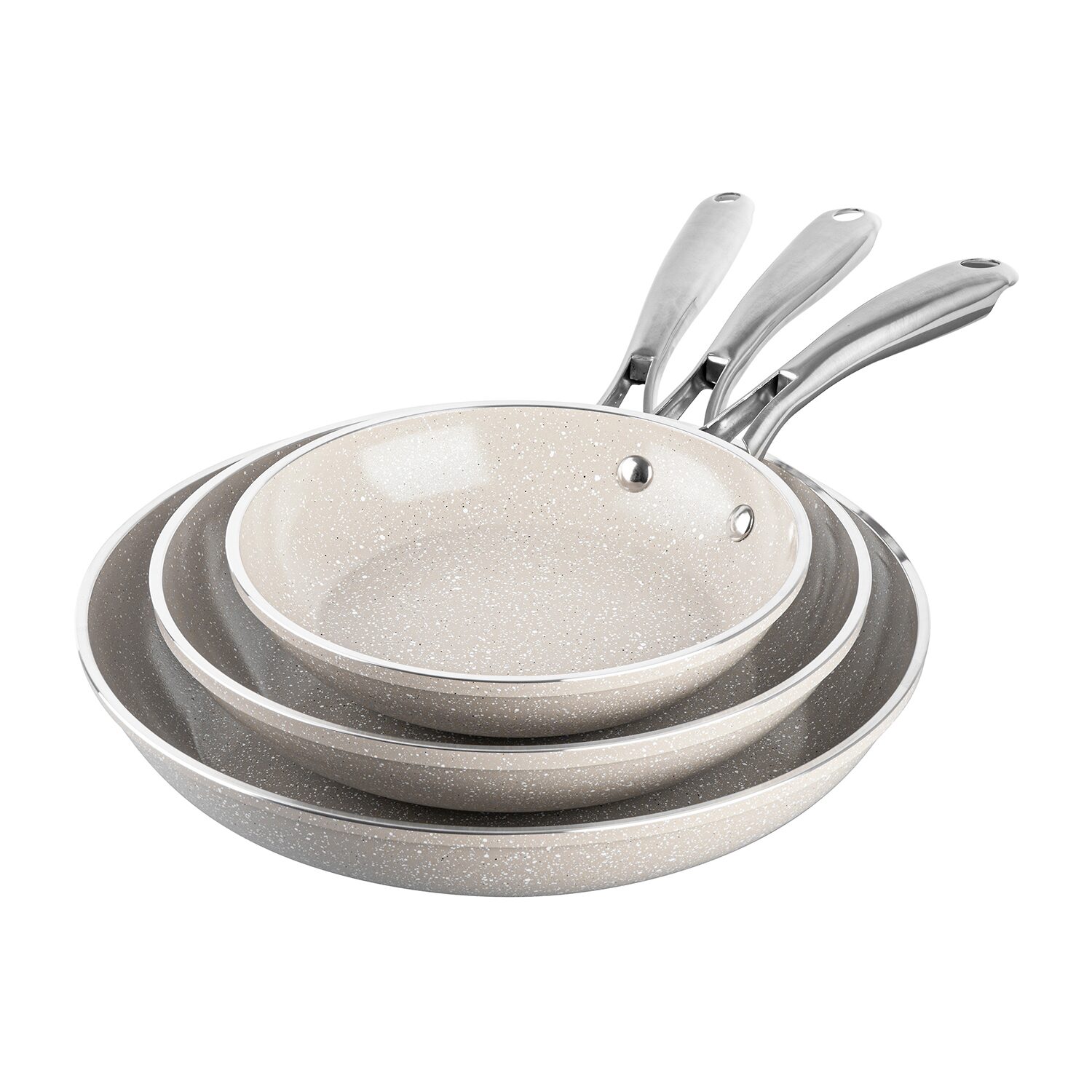 Granitestone Non-Stick 3-pc. Frying Pan