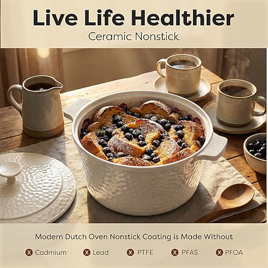 Gotham Steel Non-Stick 2-pc. Dutch Oven