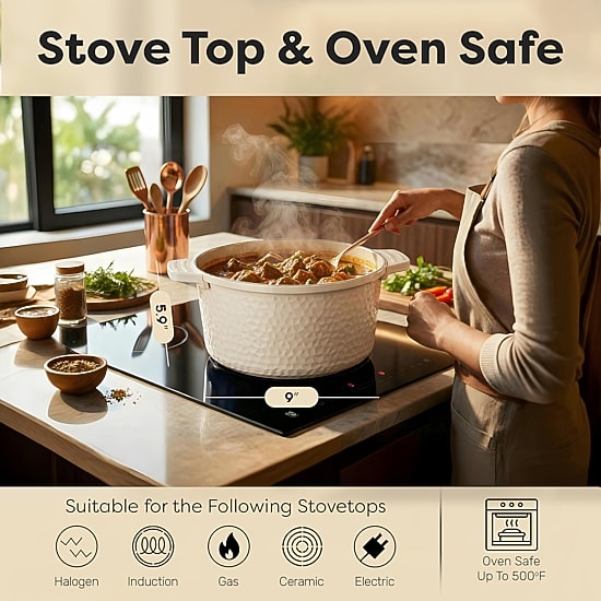 Gotham Steel Non-Stick 2-pc. Dutch Oven