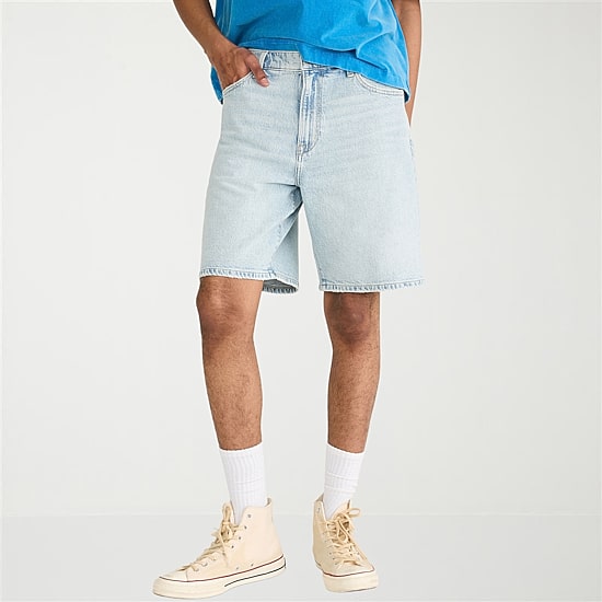 AEROPOSTALE Loose Fit Mens 9" Denim Short