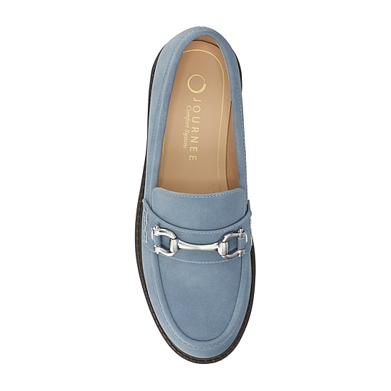 Journee Collection Jessamey Womens Moc Closed Toe Loafers