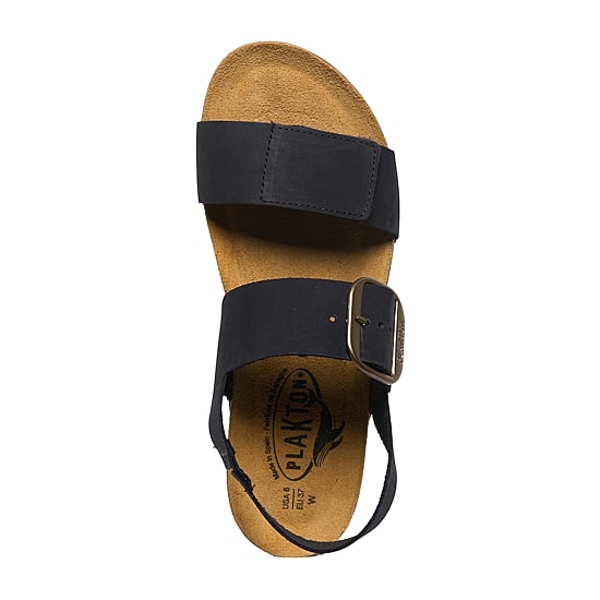 PLAKTON® Cannes Womens Adjustable Strap Footbed Sandals