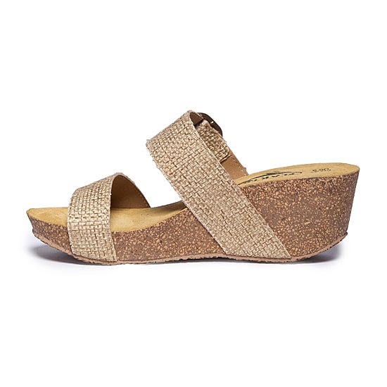 PLAKTON® Wisdom Womens Adjustable Strap Footbed Sandals