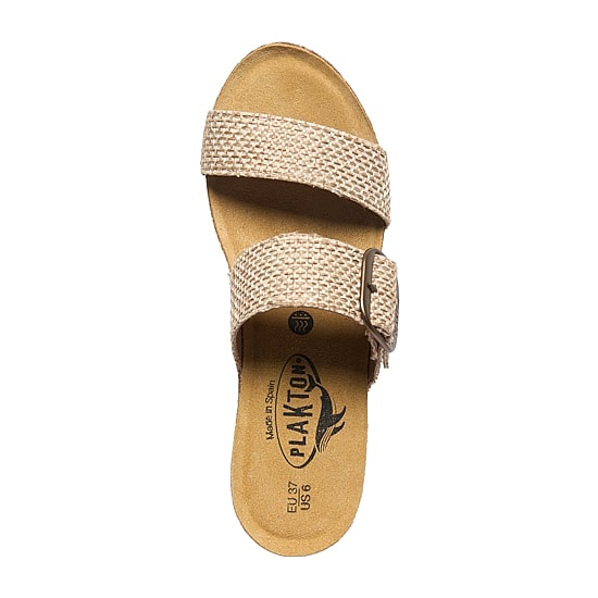PLAKTON® Wisdom Womens Adjustable Strap Footbed Sandals