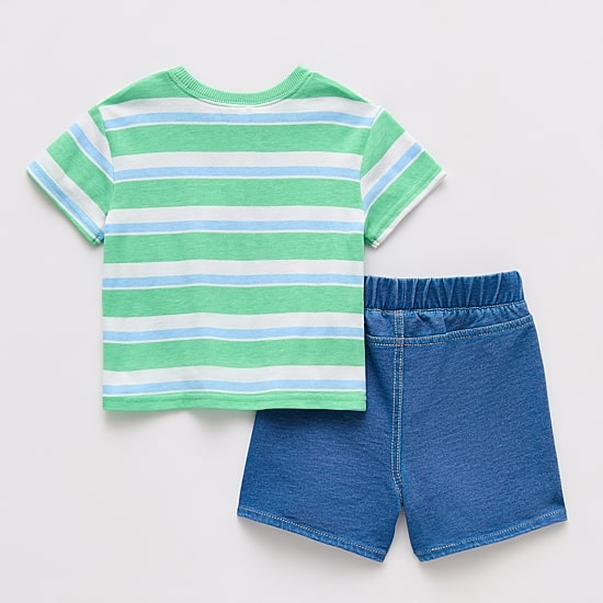 Baby Boys Bluey Knit 2-pc. Short Set