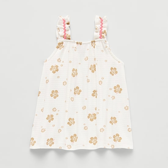 Okie Dokie Toddler & Little Girls Square Neck Sleeveless Tank Top