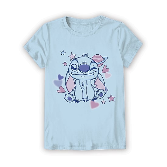 Little & Big Kid Girls Crew Neck Short Sleeve Regular Fit Graphic T-Shirt