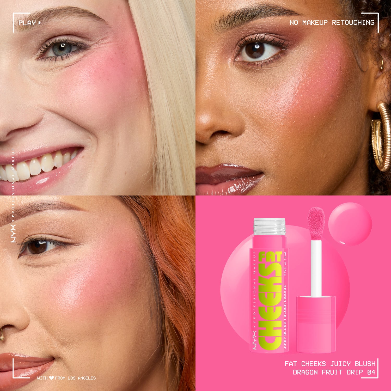 NYX Professional Fat Cheeks Juicy Liquid Blush