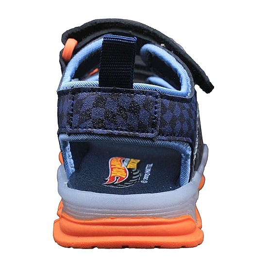 Hot Wheels Boys Hot Wheels Adjustable Strap Footbed Sandals