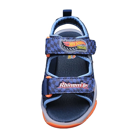 Hot Wheels Boys Hot Wheels Adjustable Strap Footbed Sandals