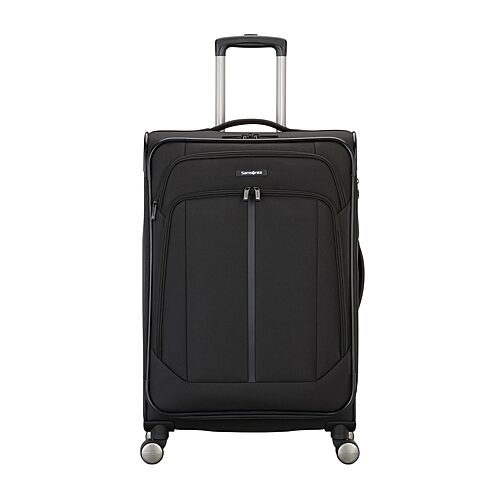 Samsonite Ascella 4.0 29 Inch Softside Expandable Checked Spinner Luggage In Black