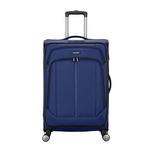 Samsonite Ascella 4.0 29 Inch Softside Expandable Checked Spinner Luggage In Purple