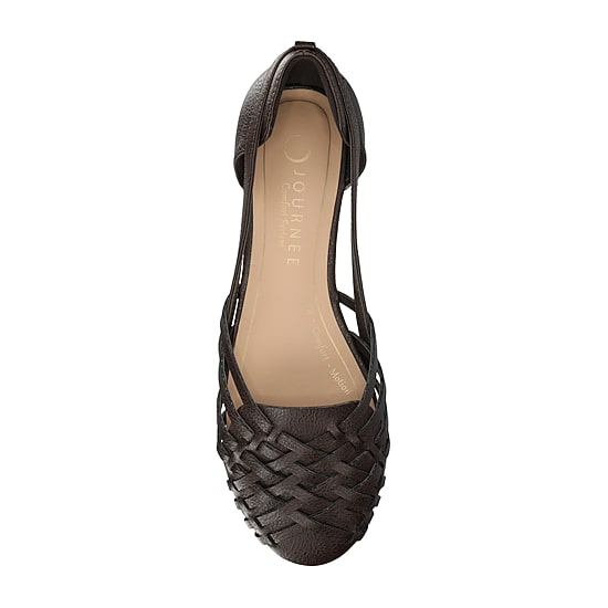 Journee Collection Ekko Womens Round Closed Toe Slip-On Shoe
